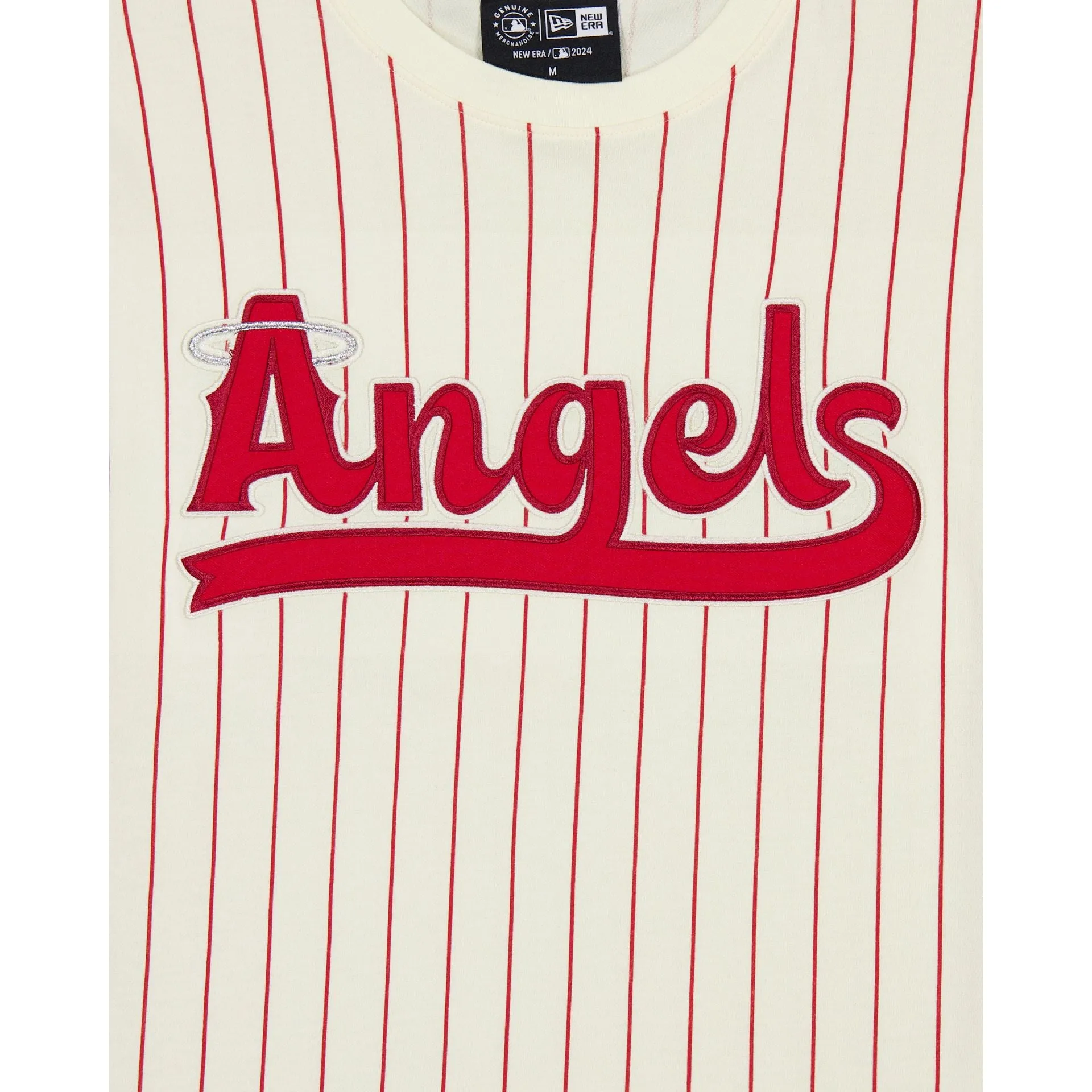 Los Angeles Angels Throwback Pinstripe T-Shirt sold by New Era product image thumbnail 4
