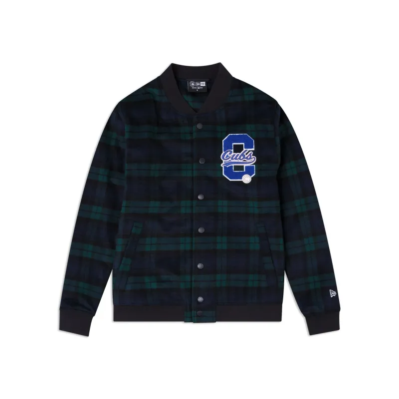 Chicago Cubs Plaid Jacket sold by New Era