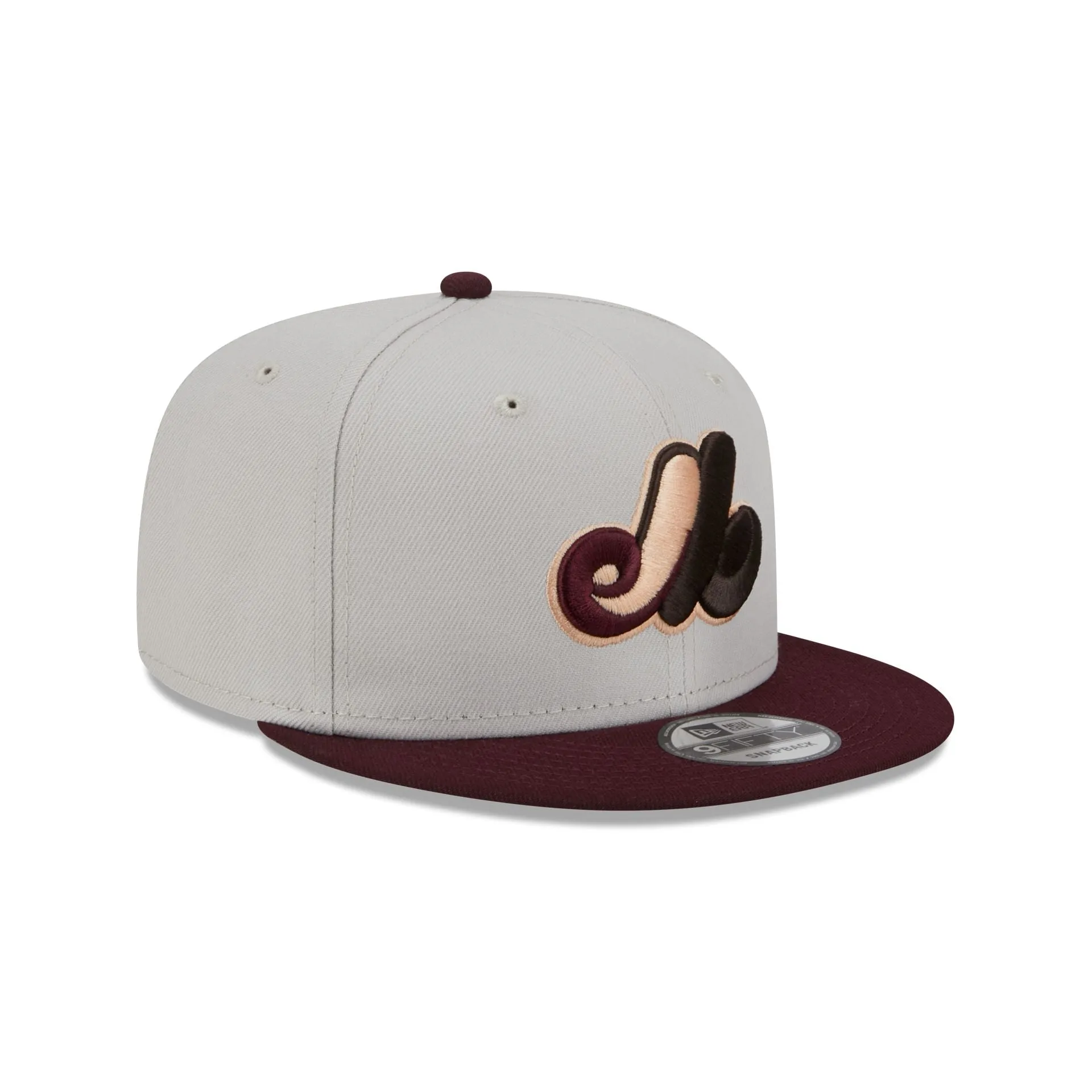 Montreal Expos Mauve Visor 9FIFTY Snapback Hat sold by New Era product image thumbnail 3