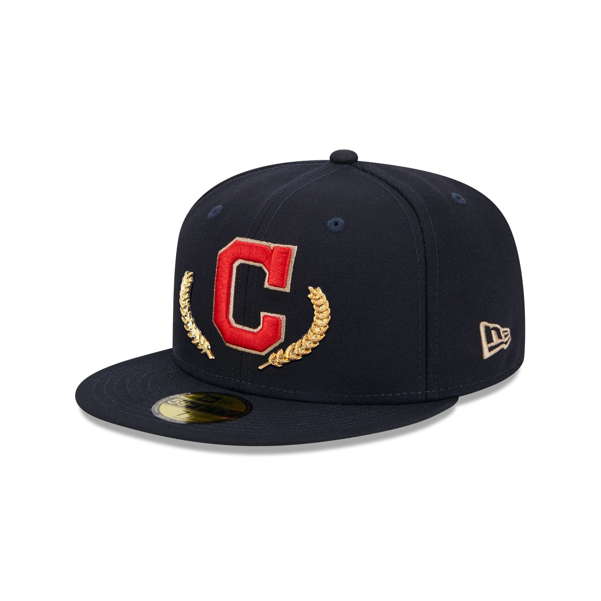 Cleveland Guardians Gold Leaf 59FIFTY Fitted Hat sold by New Era product image thumbnail 3
