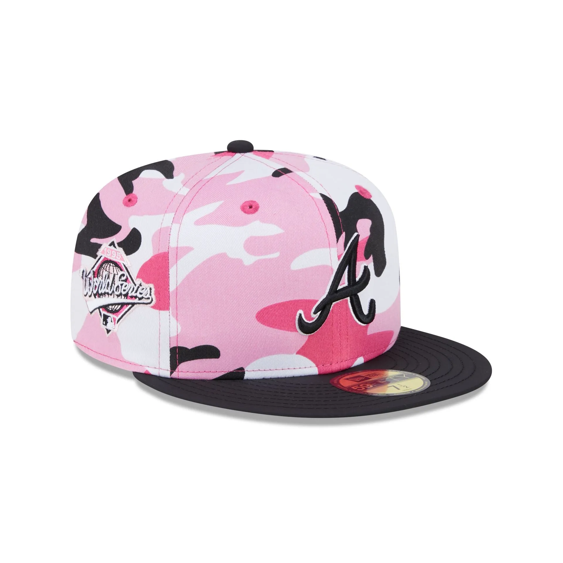 Just Caps Color Camo Atlanta Braves 59FIFTY Fitted Hat sold by New Era