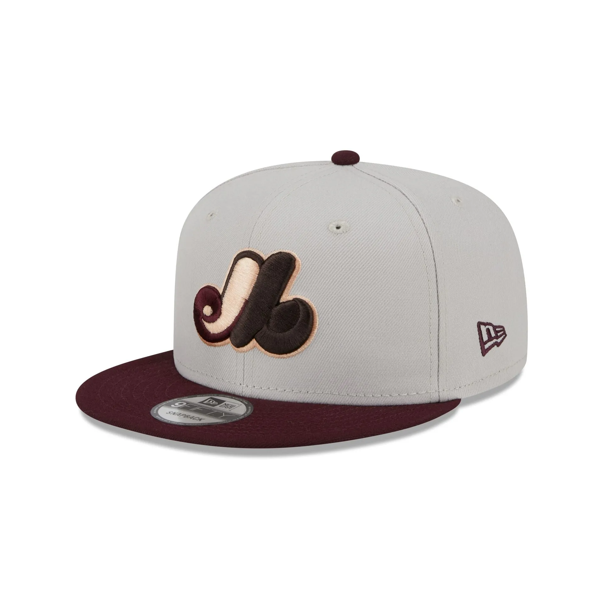 Montreal Expos Mauve Visor 9FIFTY Snapback Hat sold by New Era