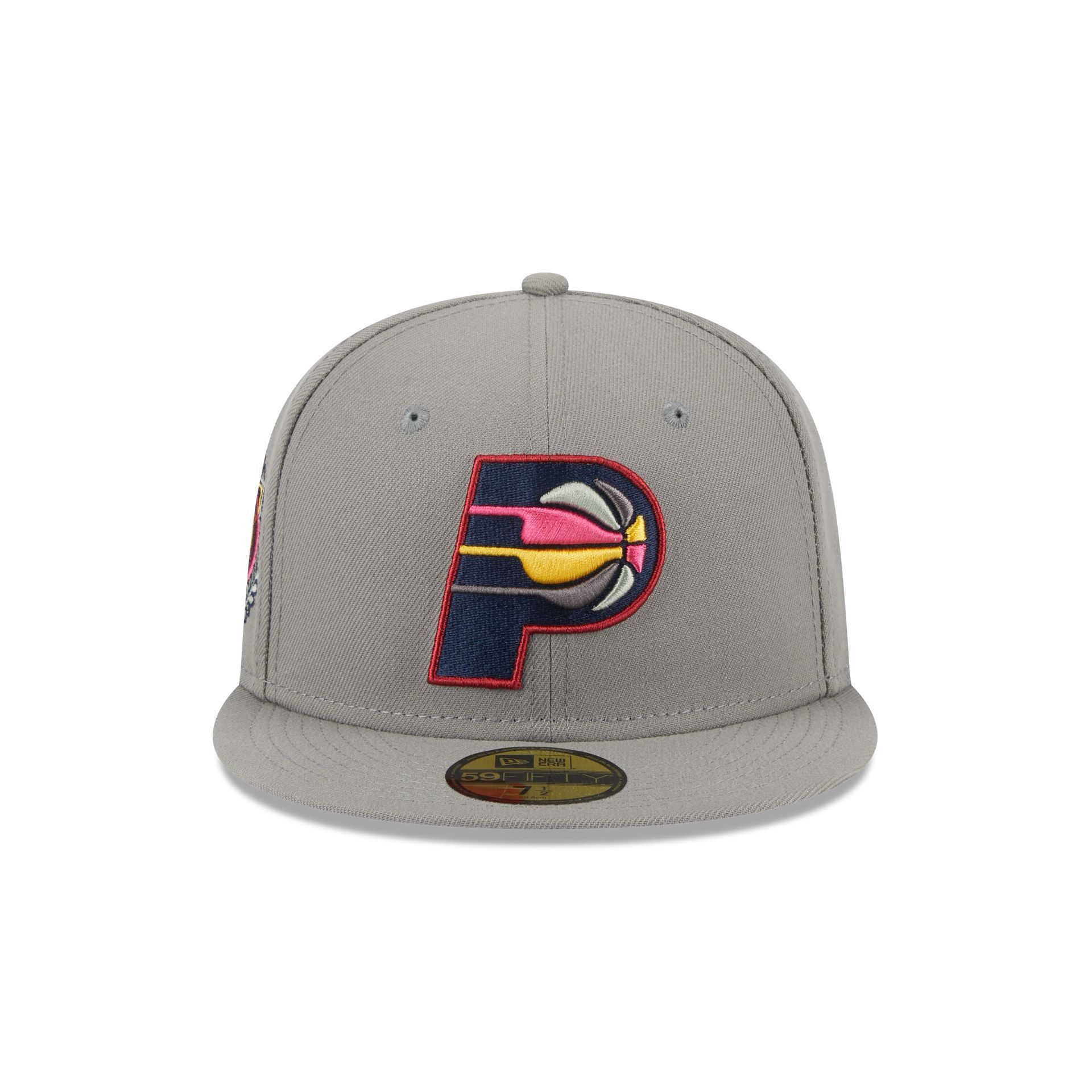 Indiana Pacers Color Pack Gray 59FIFTY Fitted Hat sold by New Era product image thumbnail 2
