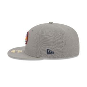 Indiana Pacers Color Pack Gray 59FIFTY Fitted Hat sold by New Era