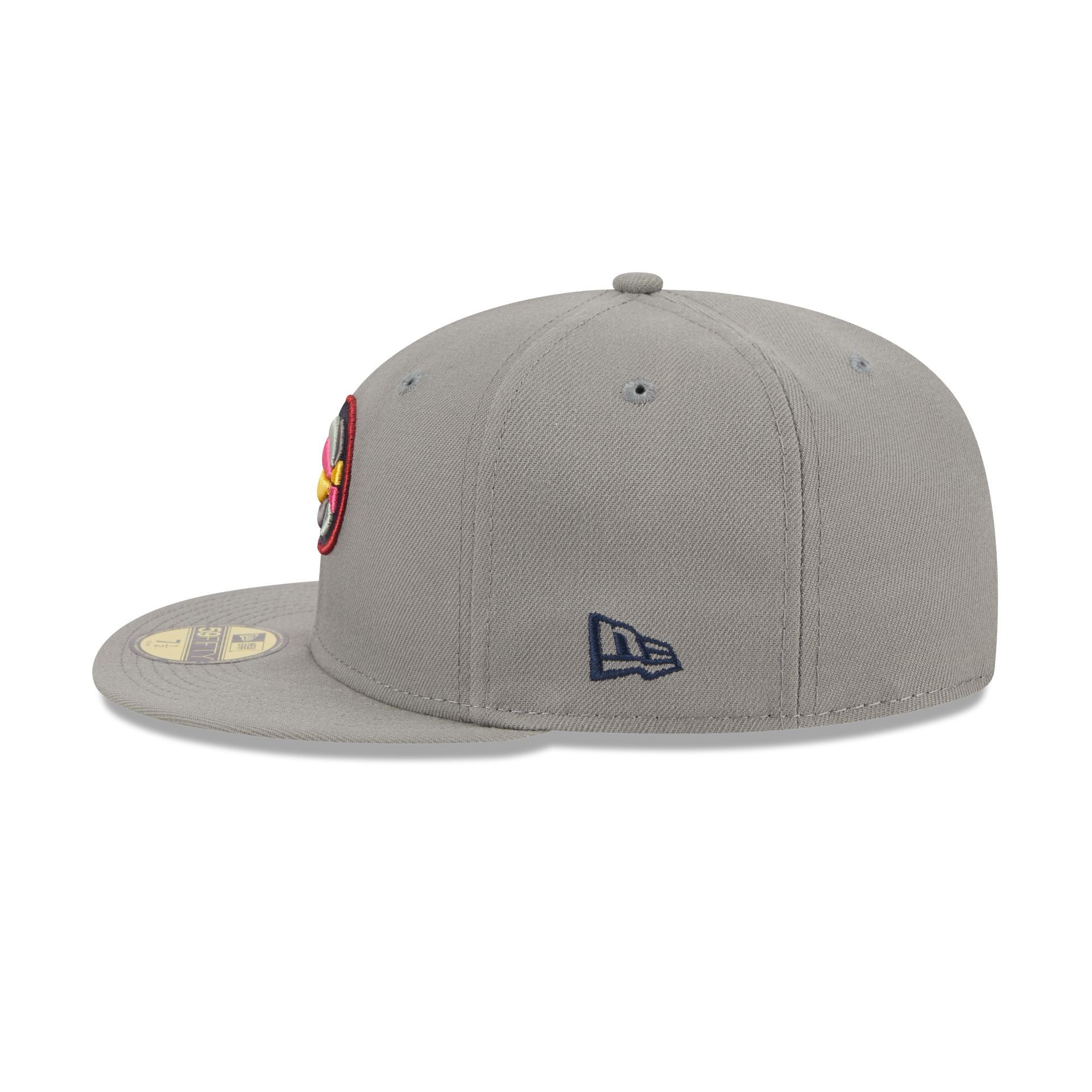 Indiana Pacers Color Pack Gray 59FIFTY Fitted Hat sold by New Era product image thumbnail 5