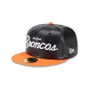 Denver Broncos Faux Leather Crown 59FIFTY Fitted Hat sold by New Era