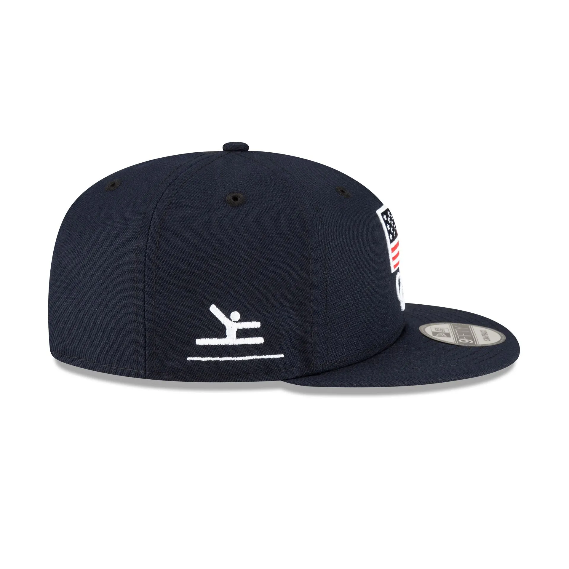 Team USA Gymnastics Navy 9FIFTY Snapback Hat sold by New Era product image thumbnail 4
