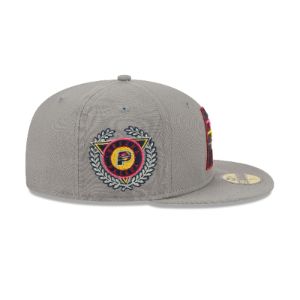 Indiana Pacers Color Pack Gray 59FIFTY Fitted Hat sold by New Era
