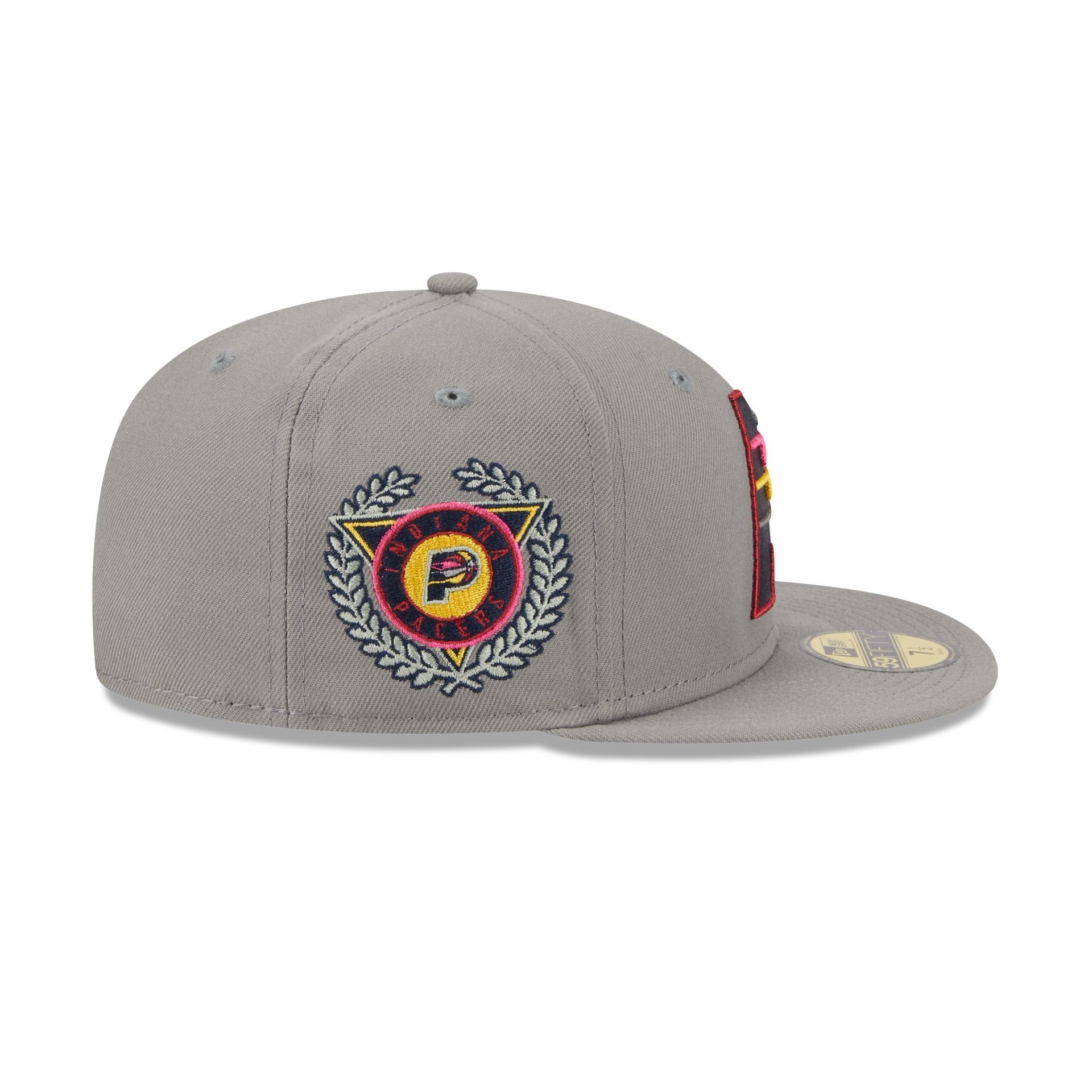 Indiana Pacers Color Pack Gray 59FIFTY Fitted Hat sold by New Era product image thumbnail 4