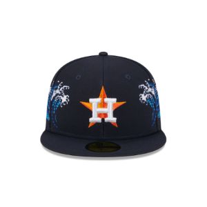 Houston Astros Tonal Wave 59FIFTY Fitted Hat sold by New Era