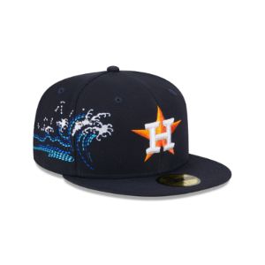 Houston Astros Tonal Wave 59FIFTY Fitted Hat sold by New Era