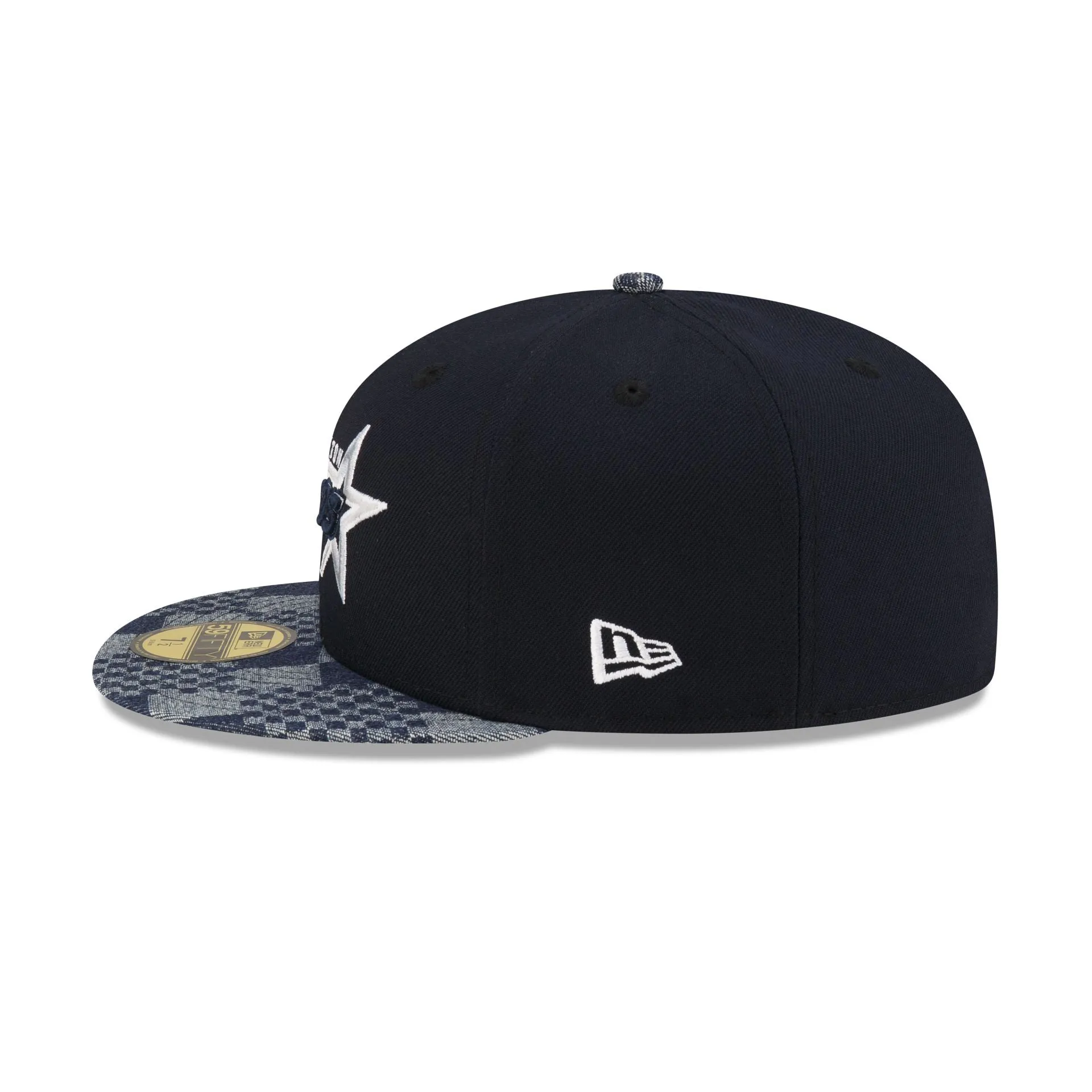 Houston Astros Pattern Denim 59FIFTY Fitted Hat sold by New Era product image thumbnail 5