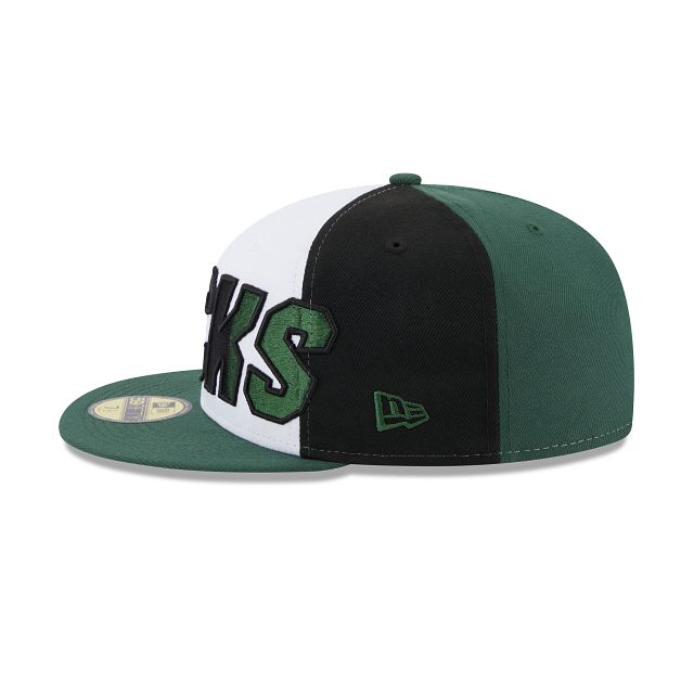 Milwaukee Bucks NBA Authentics: 2023 Back Half Edition 59FIFTY Fitted Hat sold by New Era product image thumbnail 5