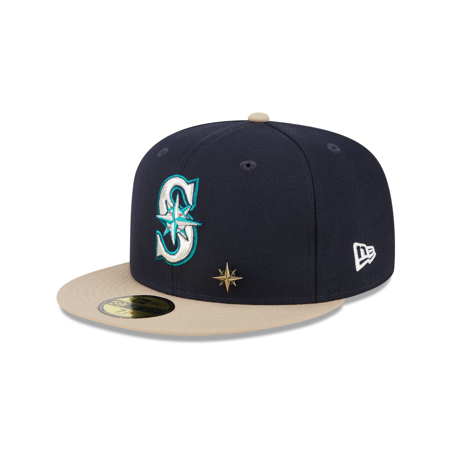 Seattle Mariners Varsity Pin 59FIFTY Fitted Hat sold by New Era product image thumbnail 3