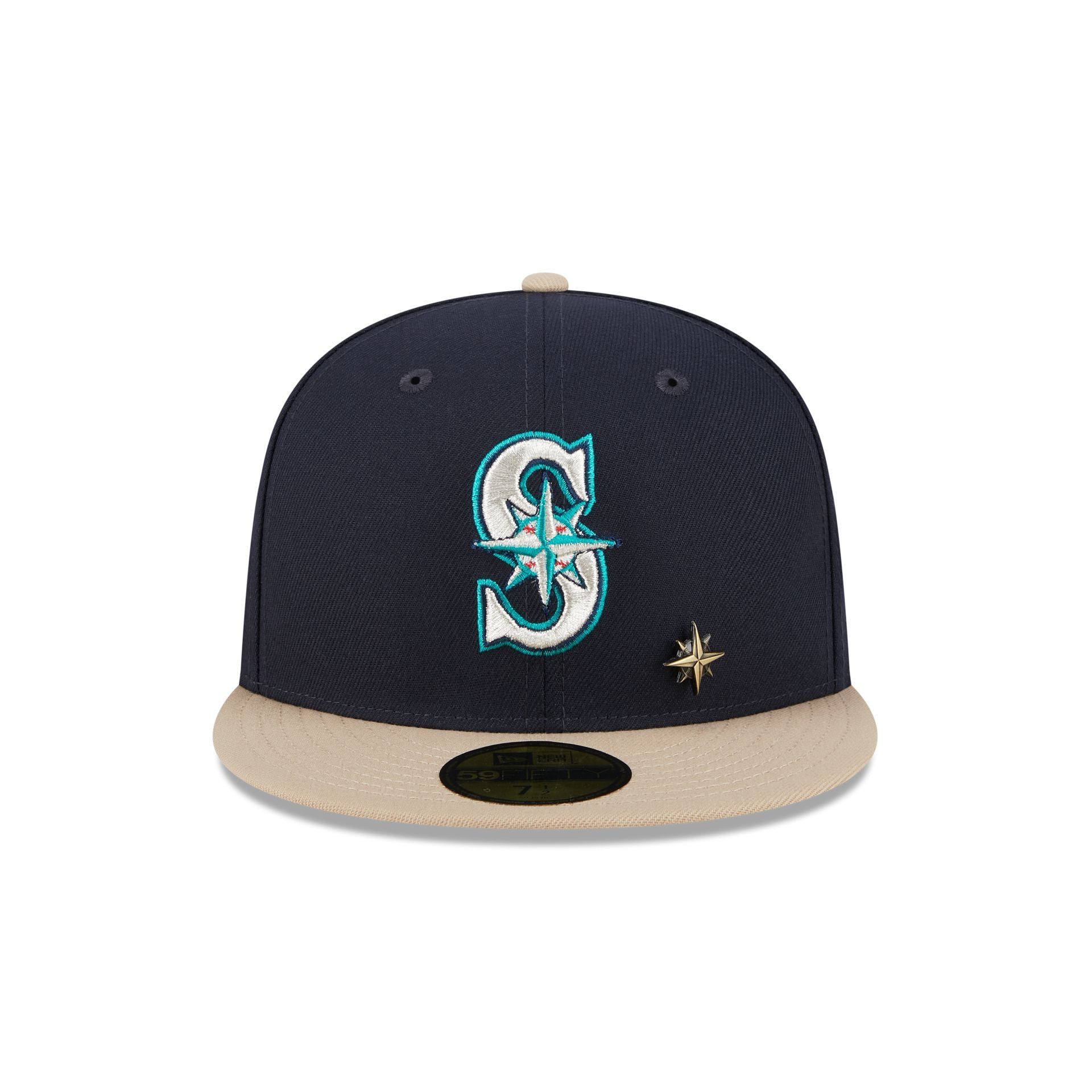 Seattle Mariners Varsity Pin 59FIFTY Fitted Hat sold by New Era product image thumbnail 2