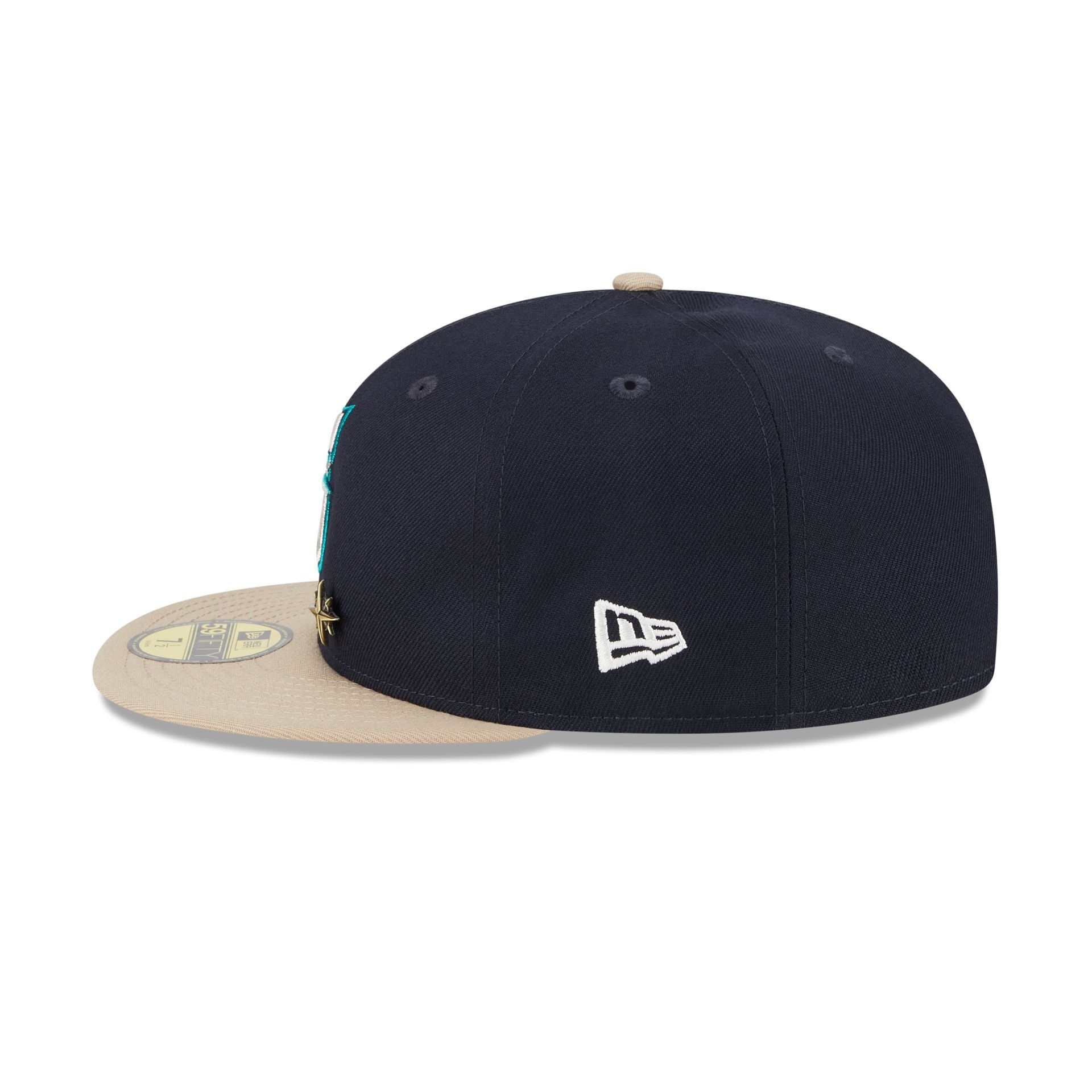 Seattle Mariners Varsity Pin 59FIFTY Fitted Hat sold by New Era product image thumbnail 5