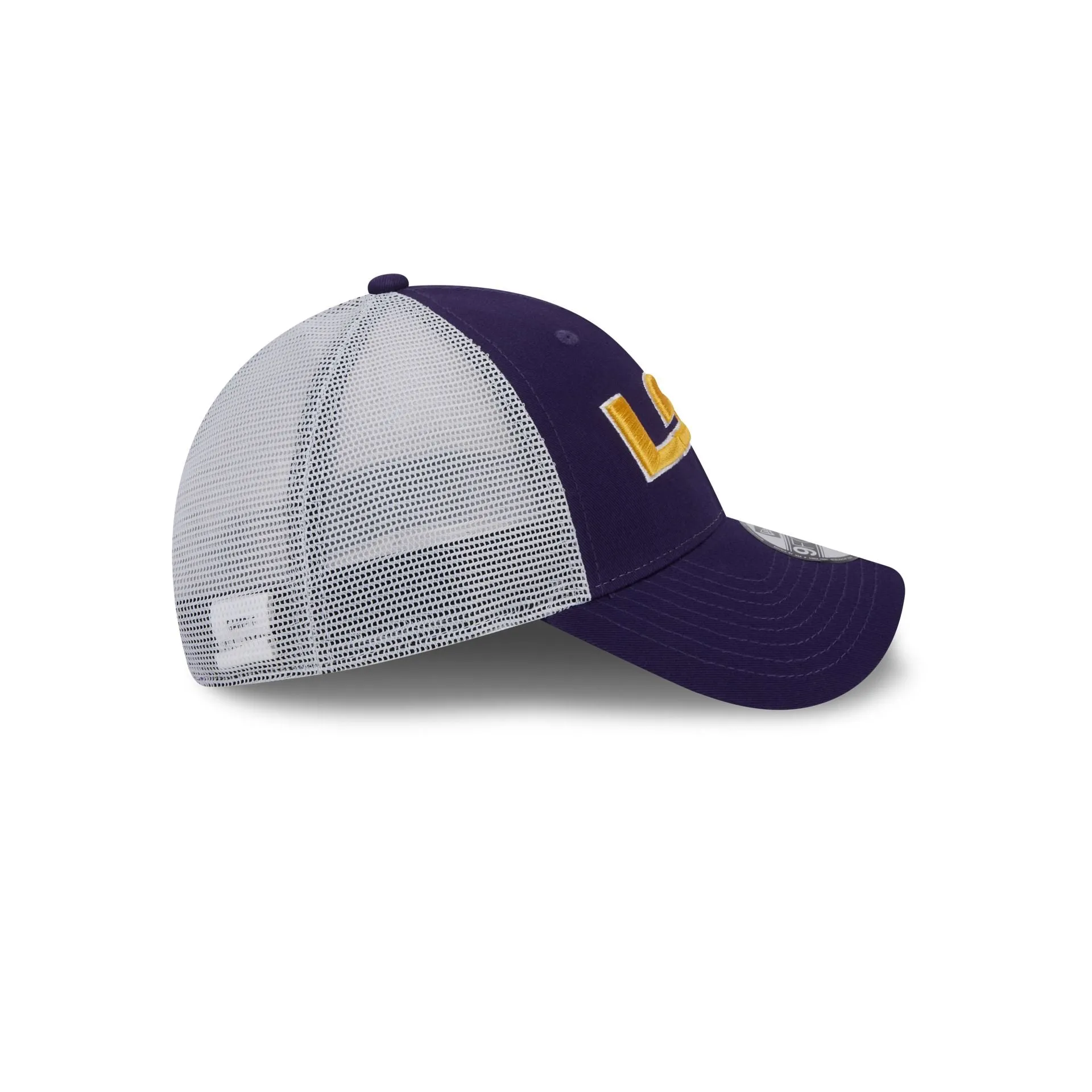 LSU Tigers Purple 9FORTY Trucker Hat sold by New Era product image thumbnail 5