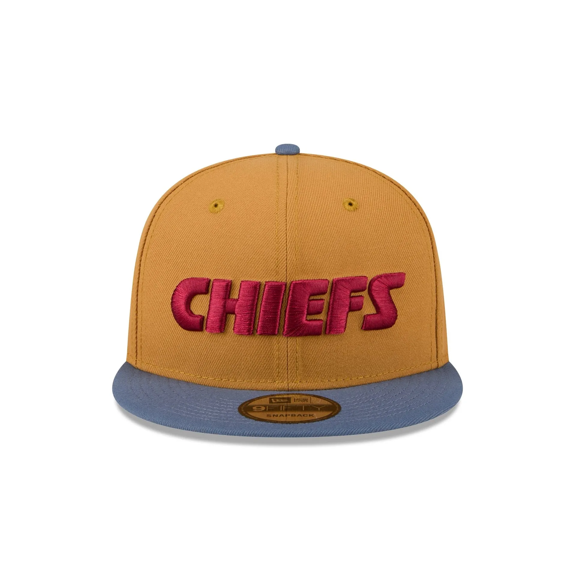 Kansas City Chiefs Panama Tan 9FIFTY Snapback Hat sold by New Era product image thumbnail 2