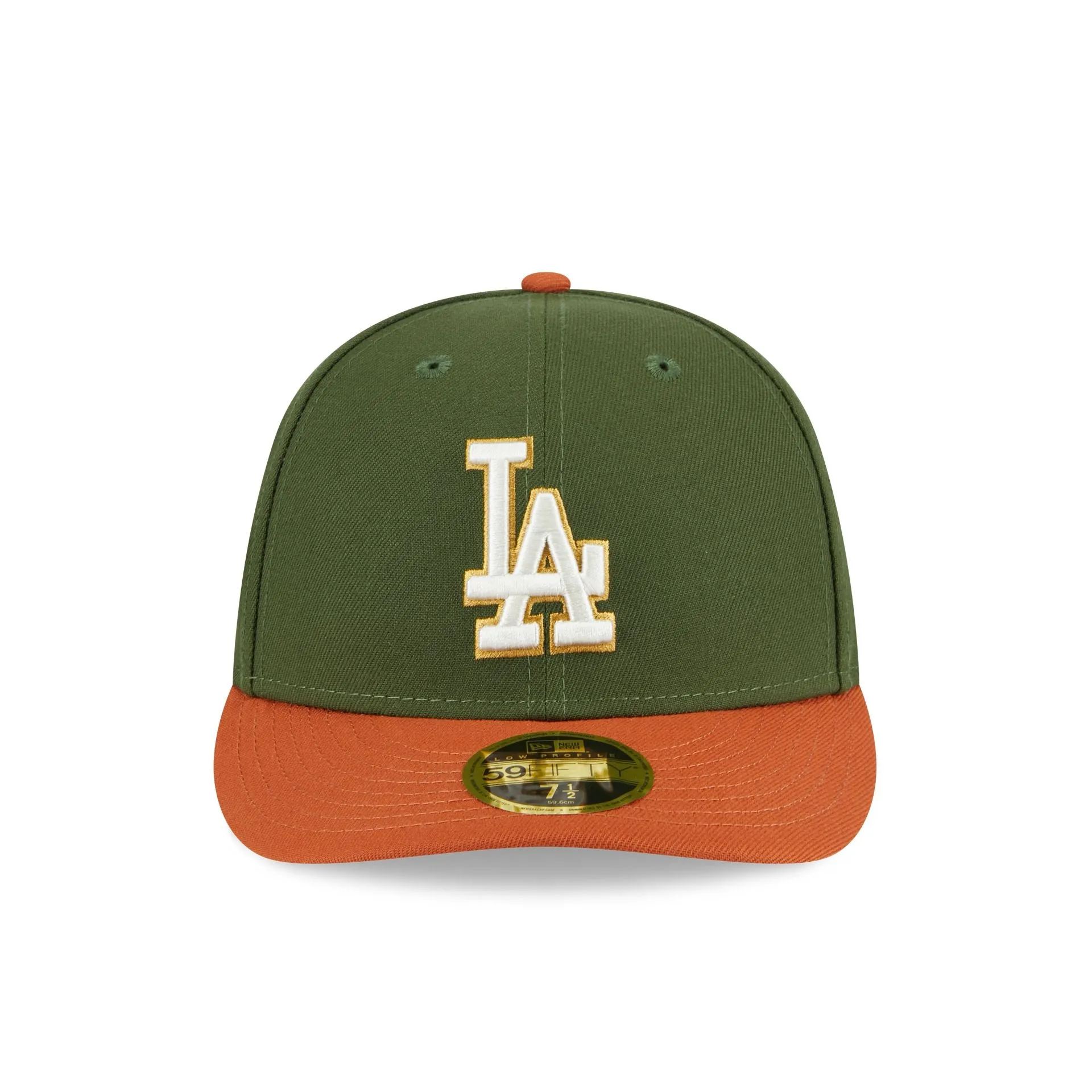 Los Angeles Dodgers Scarlet Low Profile 59FIFTY Fitted Hat sold by New Era product image thumbnail 2