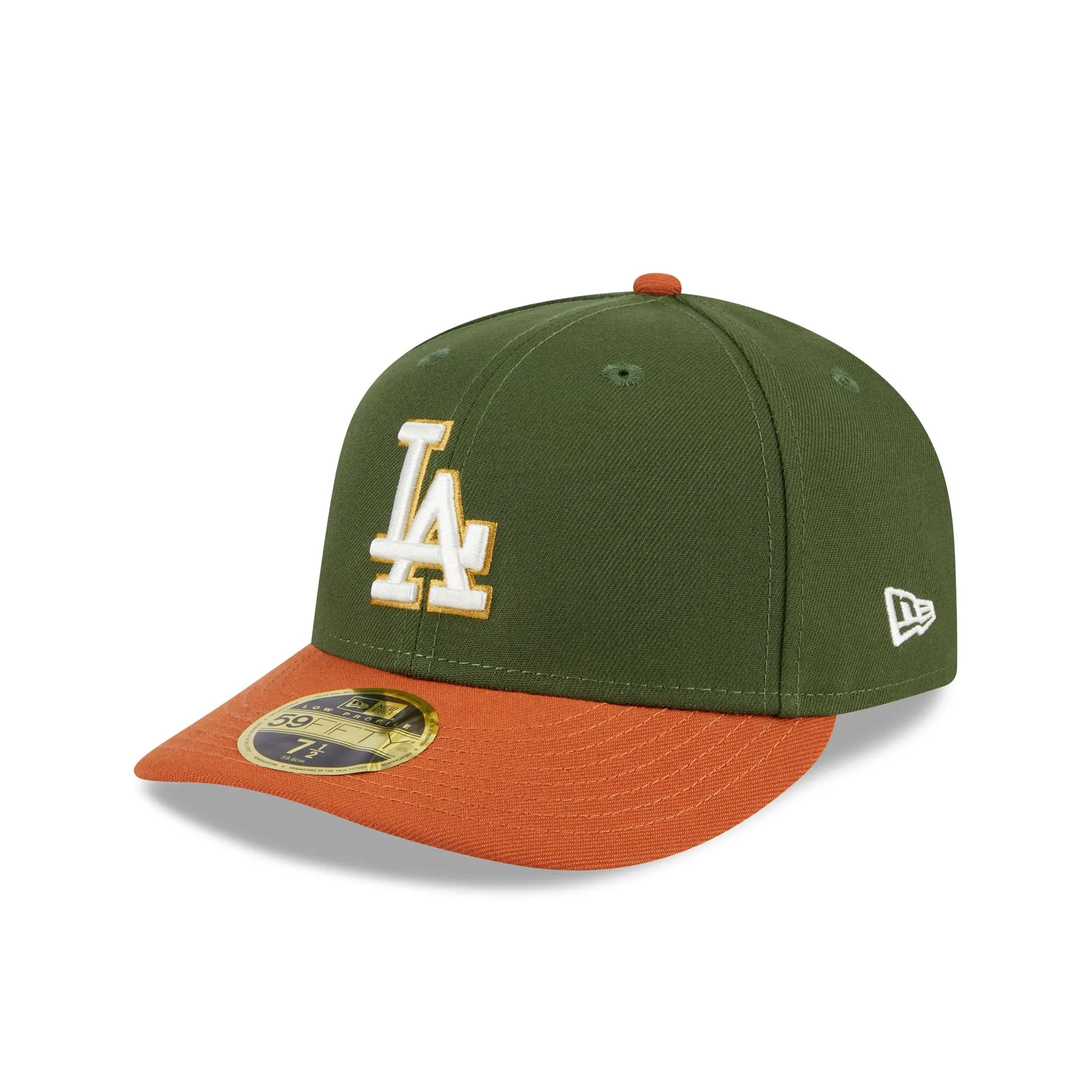 Los Angeles Dodgers Scarlet Low Profile 59FIFTY Fitted Hat sold by New Era product image thumbnail 3
