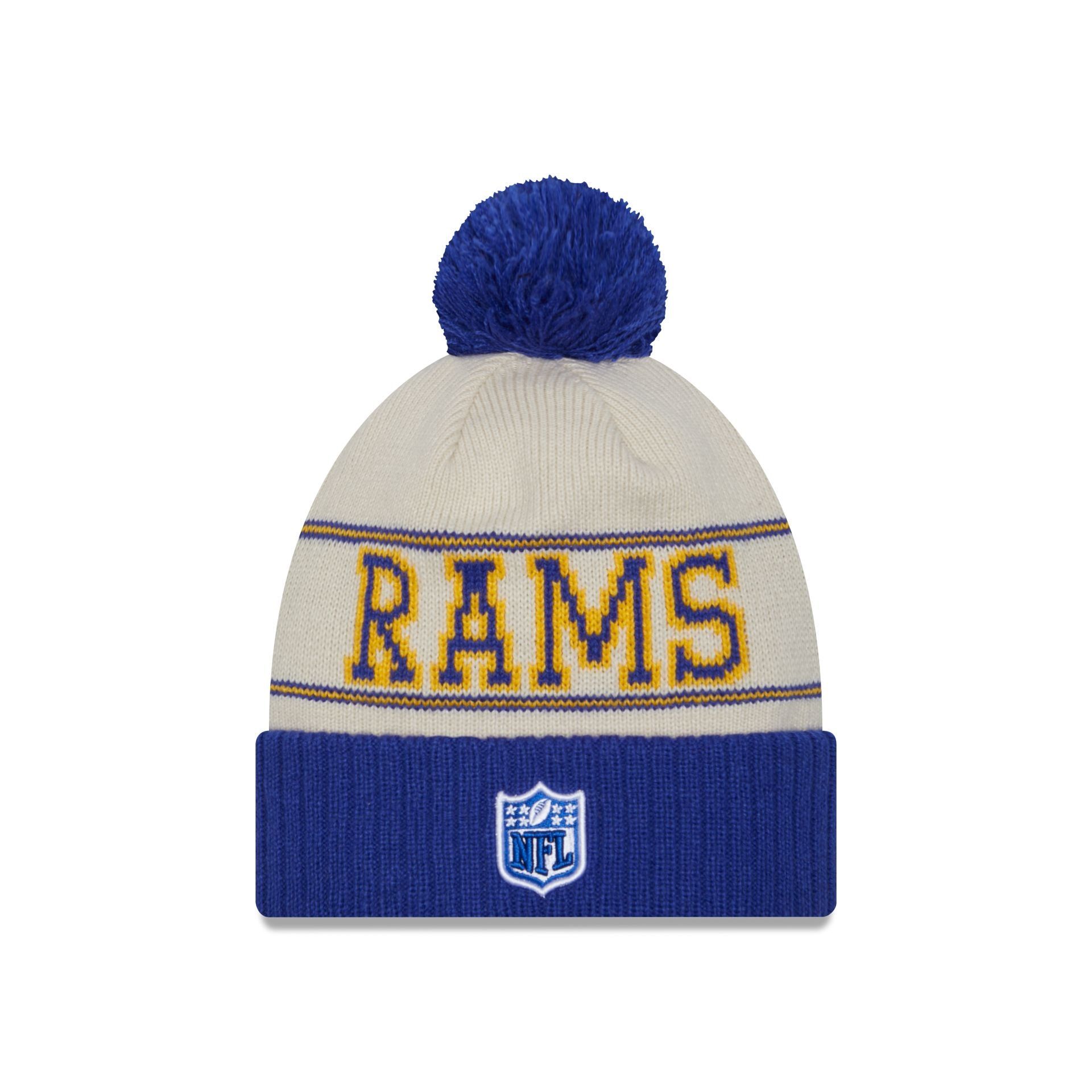 Los Angeles Rams 2023 Cold Weather Historic Pom Knit sold by New Era product image thumbnail 2