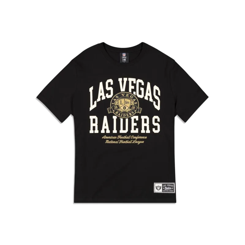 Las Vegas Raiders Letterman Classic T-Shirt sold by New Era