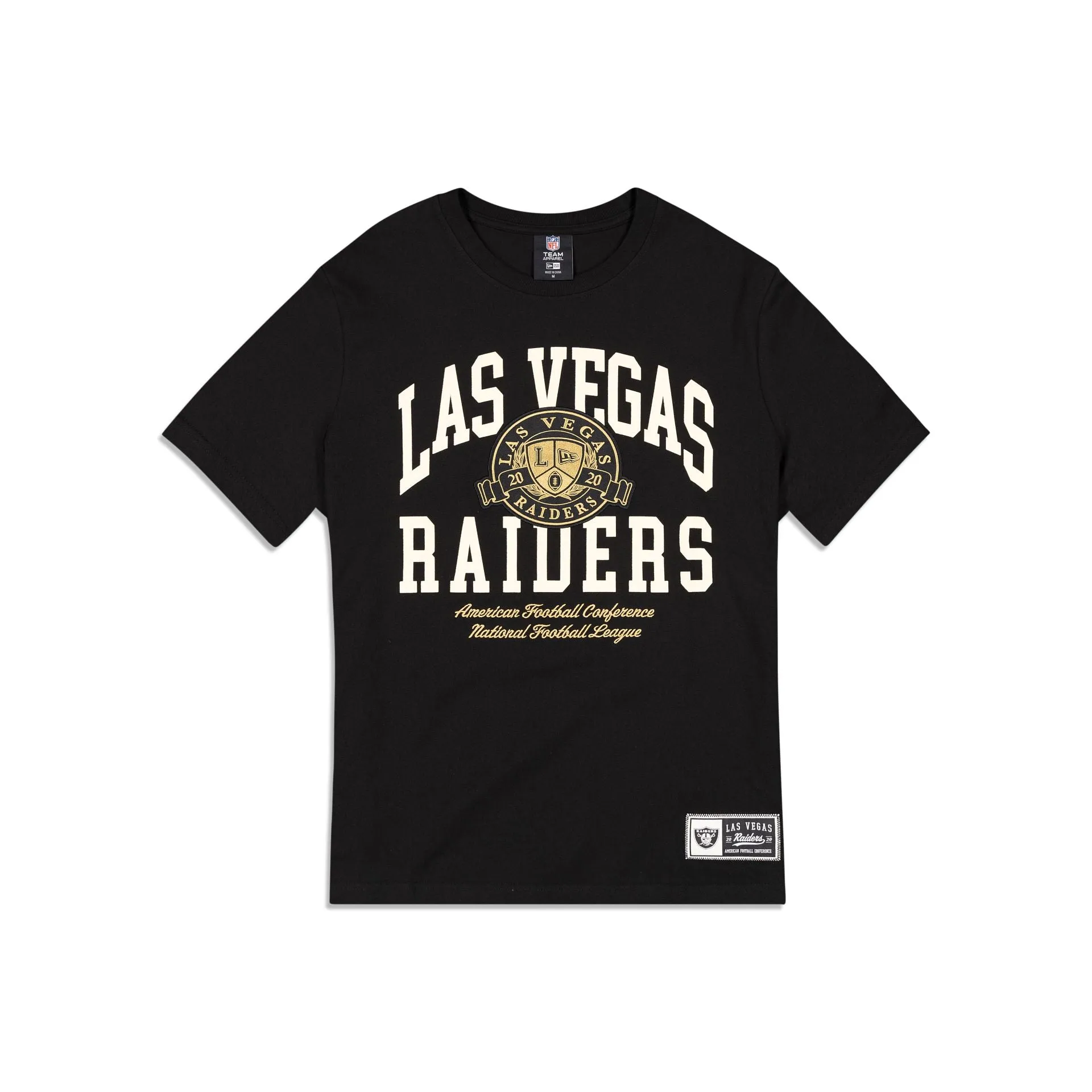 Las Vegas Raiders Letterman Classic T-Shirt sold by New Era