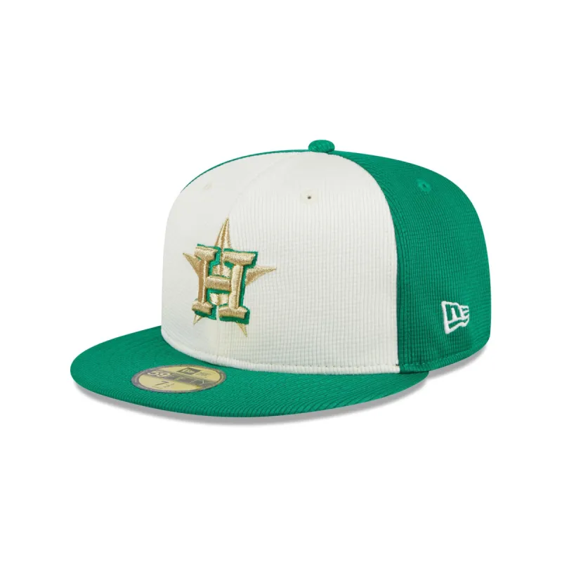 Houston Astros St. Patrick's Day 2024 59FIFTY Fitted Hat sold by New Era