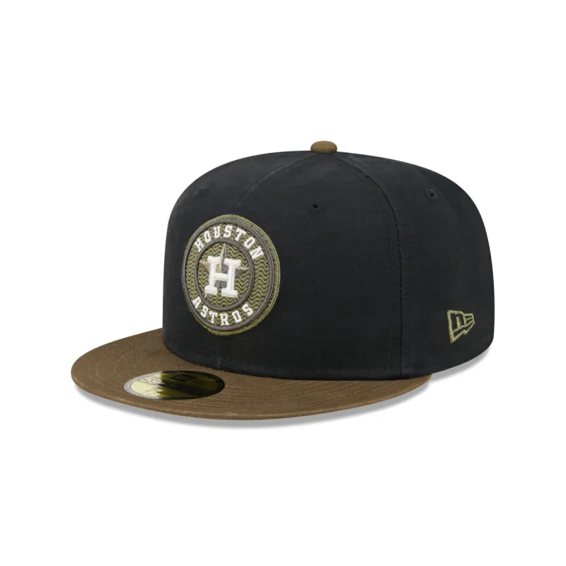Houston Astros Quilted Logo 59FIFTY Fitted Hat sold by New Era
