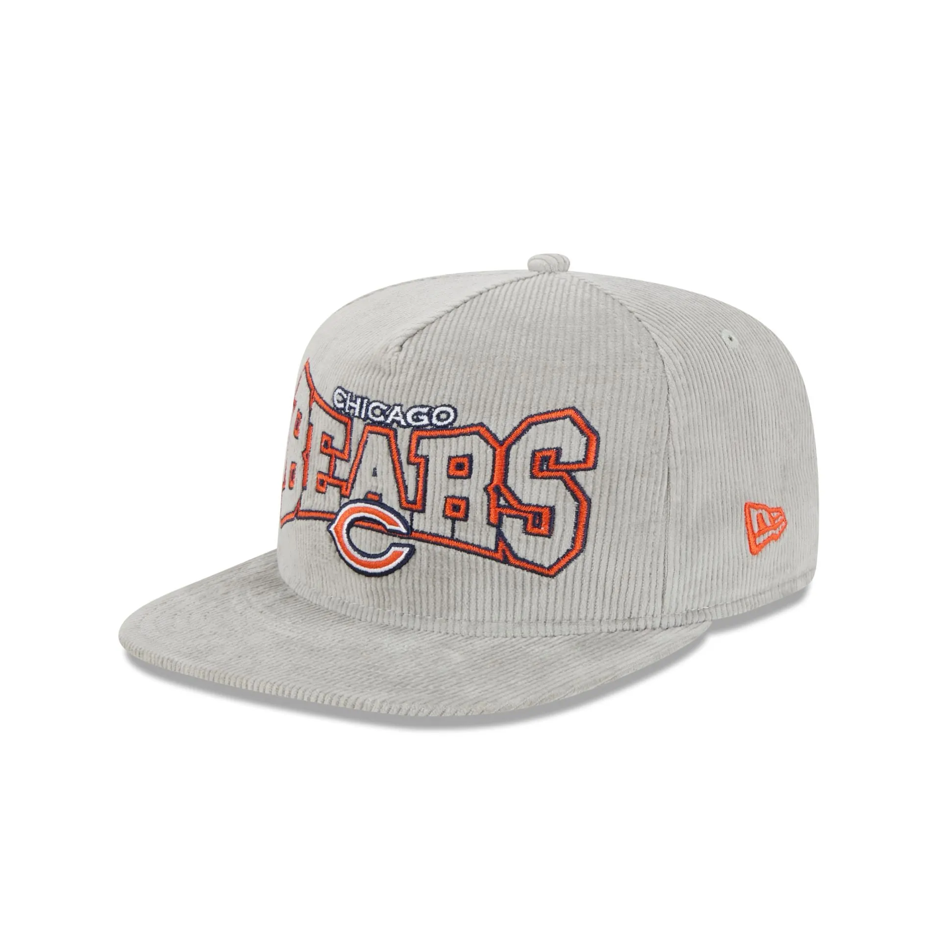 Chicago Bears Gray Cord Golfer Hat sold by New Era