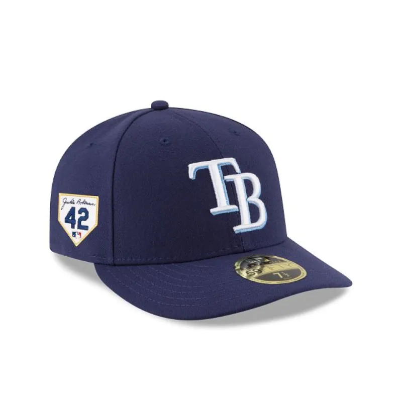 Tampa Bay Rays Jackie Robinson Day 2023 Low Profile 59FIFTY Fitted Hat sold by New Era