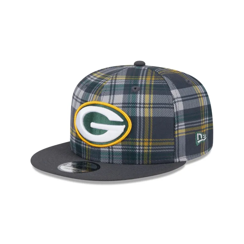 Green Bay Packers 2024 Sideline Statement Gray 9FIFTY Snapback Hat made by New Era