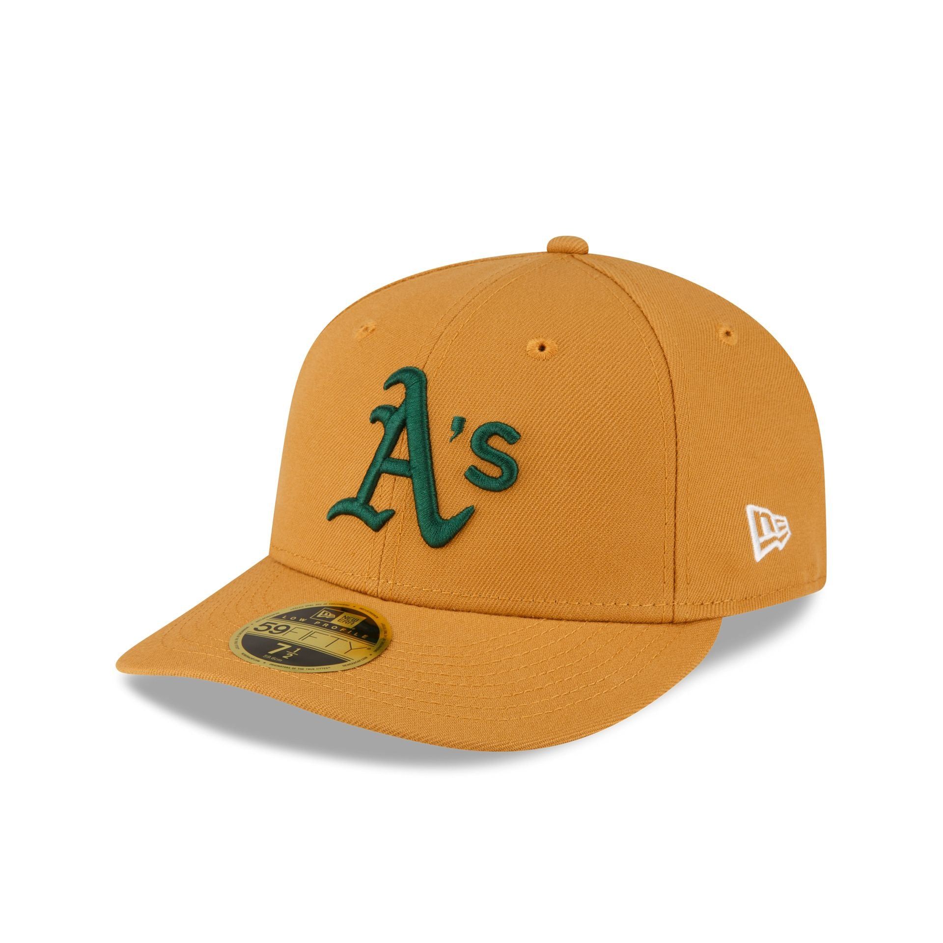 Oakland Athletics Taupe Low Profile 59FIFTY Fitted Hat sold by New Era