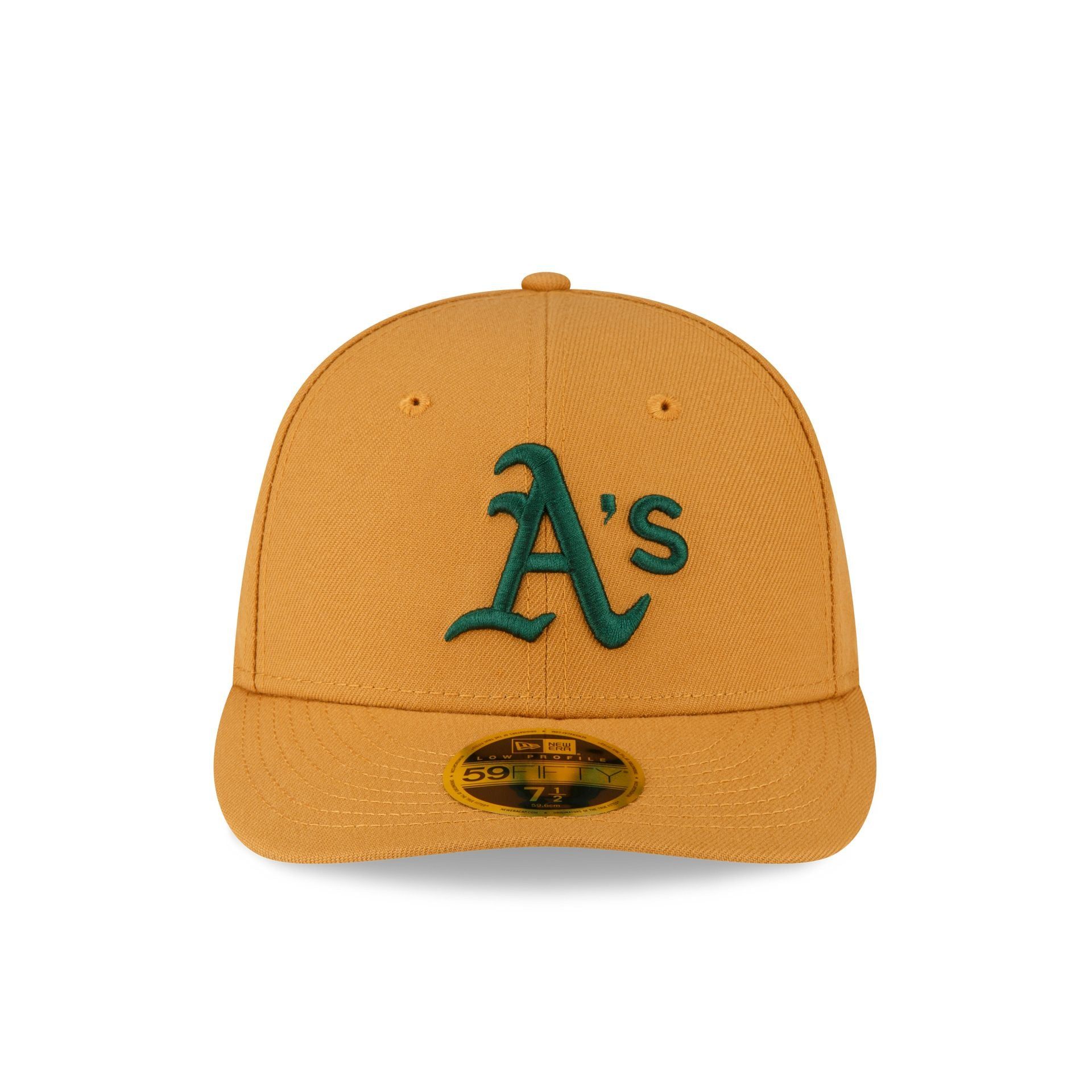 Oakland Athletics Taupe Low Profile 59FIFTY Fitted Hat sold by New Era product image thumbnail 2