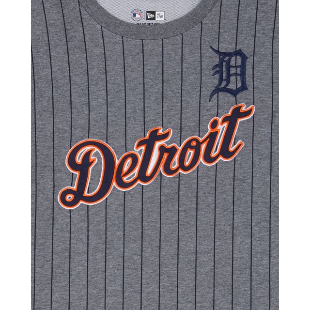 Detroit Tigers Striped Gray T-Shirt sold by New Era product image thumbnail 3