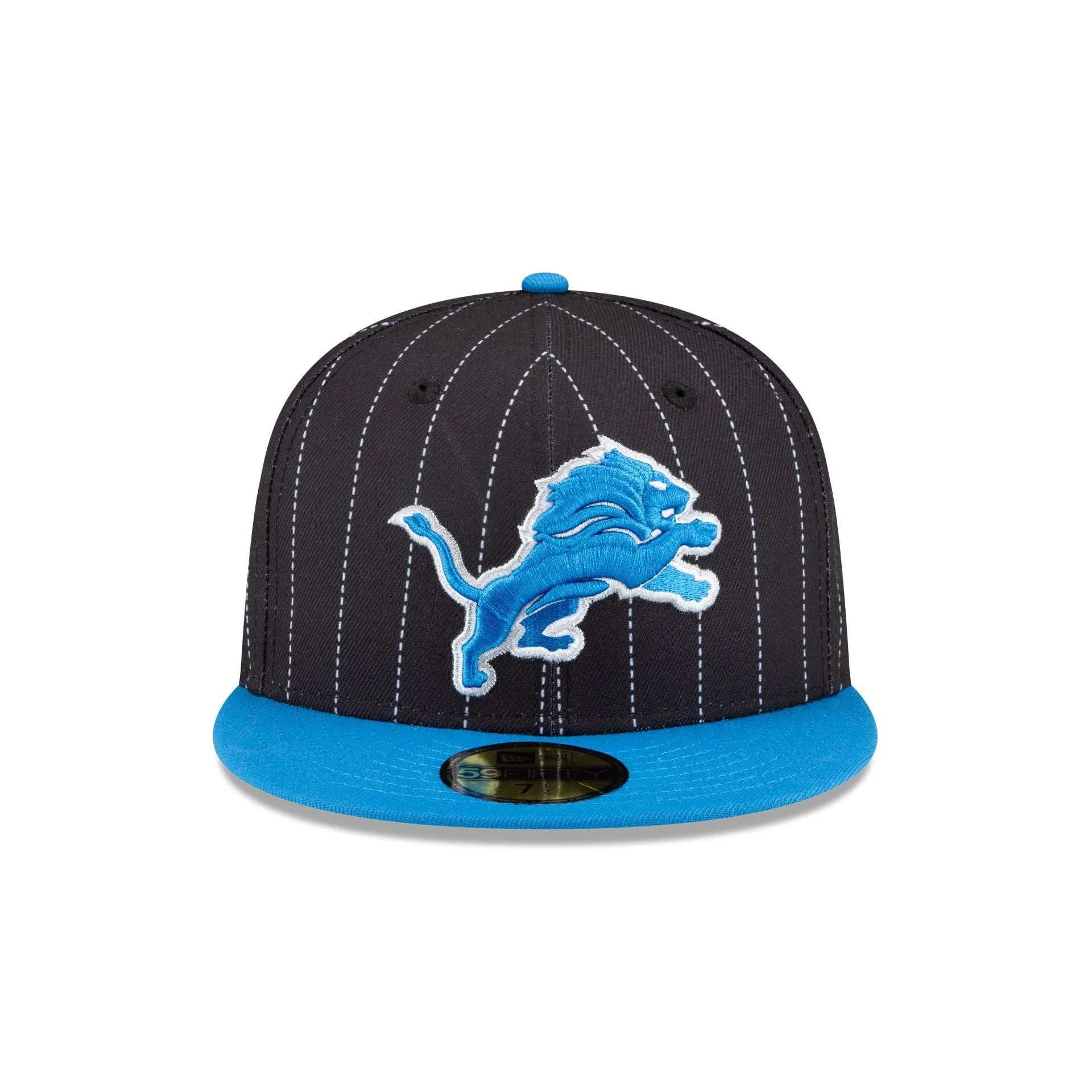 Just Caps Pinstripe Detroit Lions 59FIFTY Fitted Hat sold by New Era product image thumbnail 2