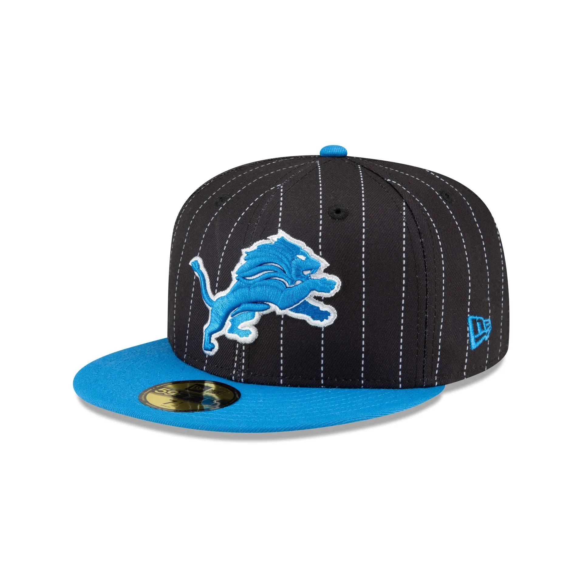Just Caps Pinstripe Detroit Lions 59FIFTY Fitted Hat sold by New Era product image thumbnail 3