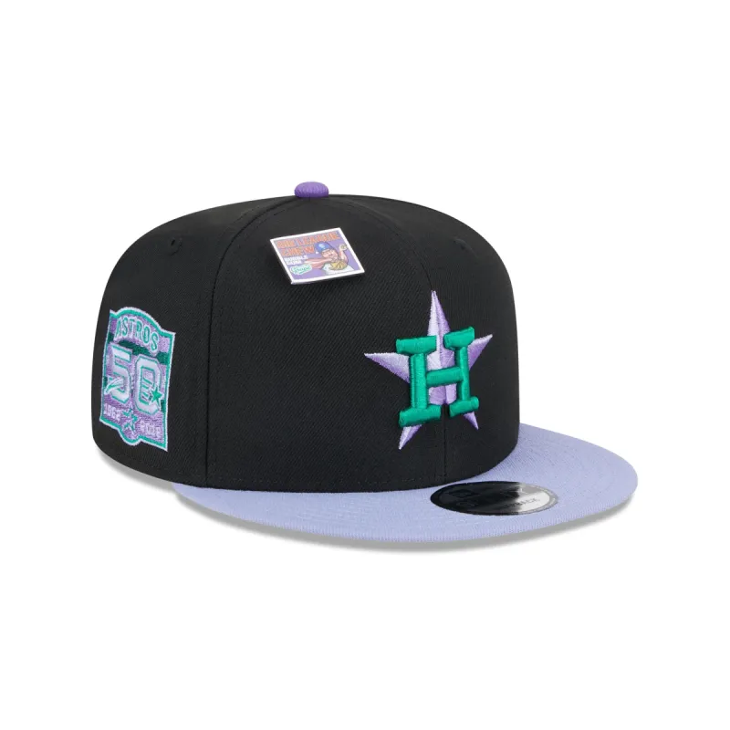 Big League Chew X Houston Astros Grape 9FIFTY Snapback Hat sold by New Era