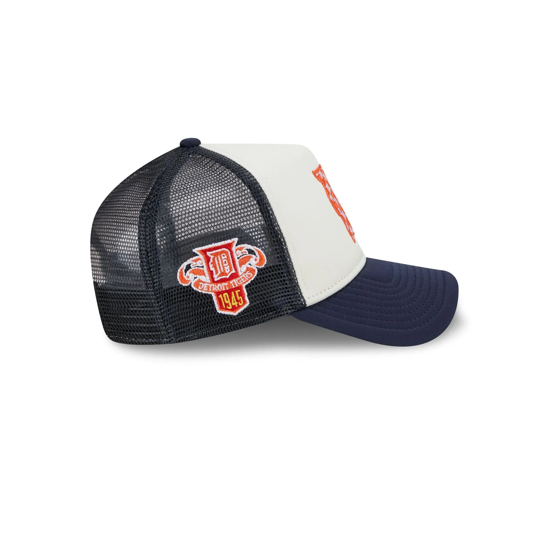 Detroit Tigers Checkered Flag 9FORTY A-Frame Trucker Hat sold by New Era product image thumbnail 4