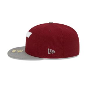 Utah Jazz Color Pack Red 59FIFTY Fitted Hat sold by New Era