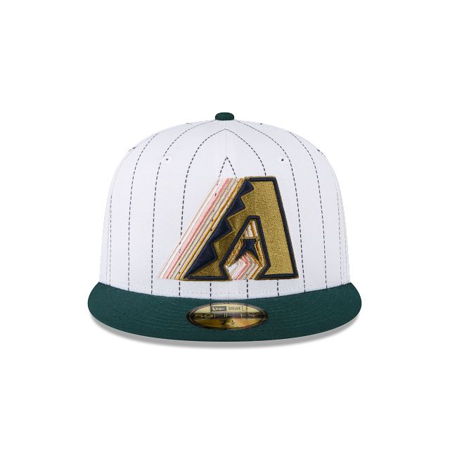 Just Caps White Pinstripe Arizona Diamondbacks 59FIFTY Fitted sold by New Era product image thumbnail 2