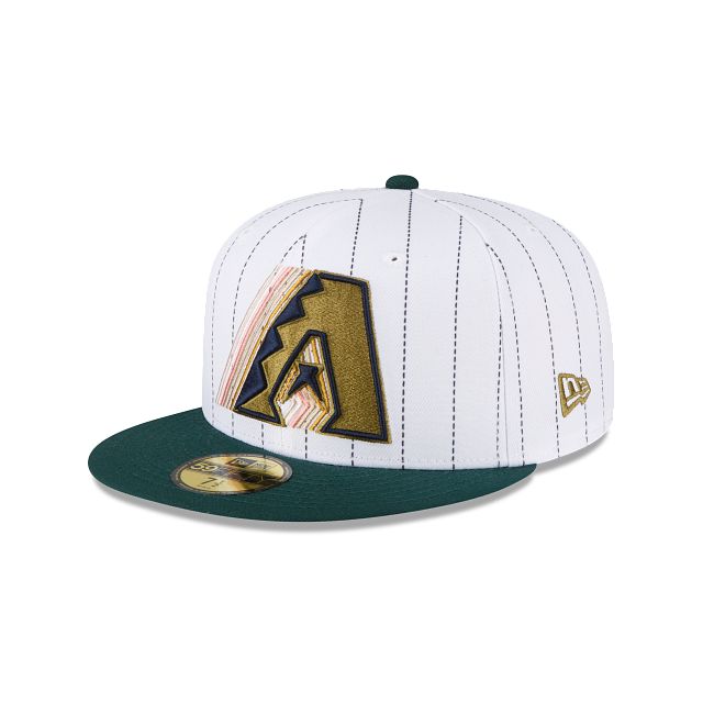 Just Caps White Pinstripe Arizona Diamondbacks 59FIFTY Fitted sold by New Era product image thumbnail 3