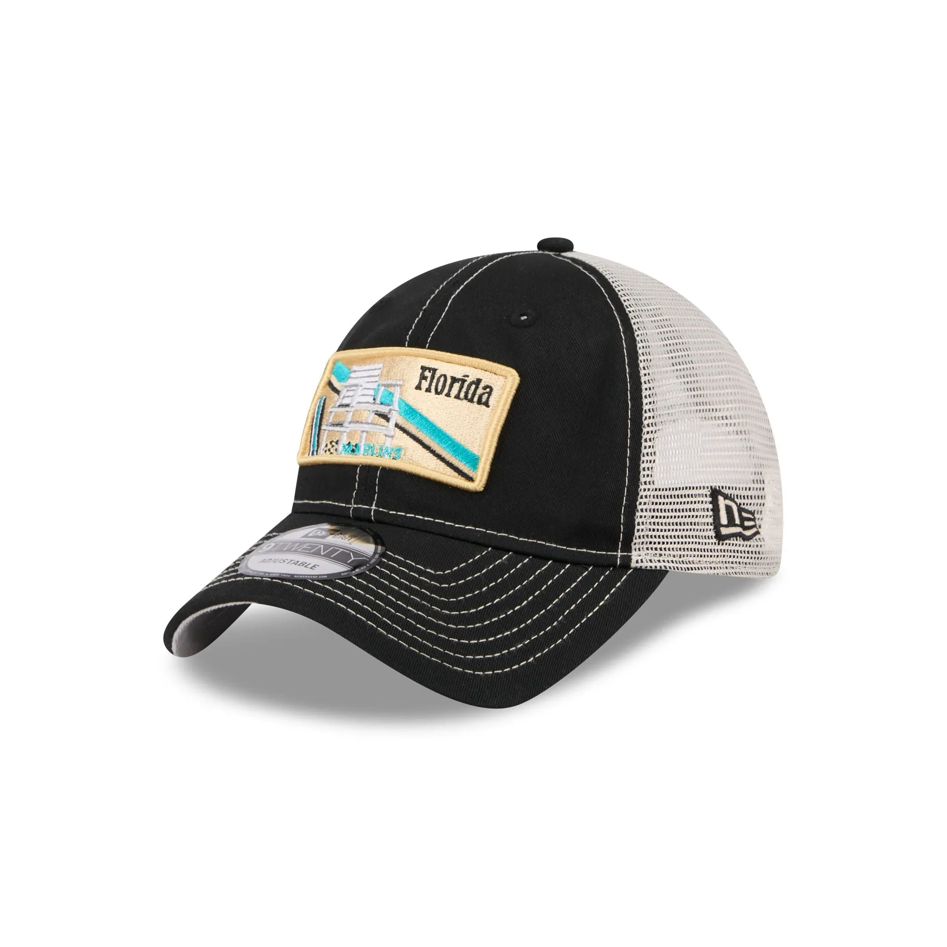 Miami Marlins State Souvenir 9TWENTY Trucker Hat sold by New Era product image thumbnail 3