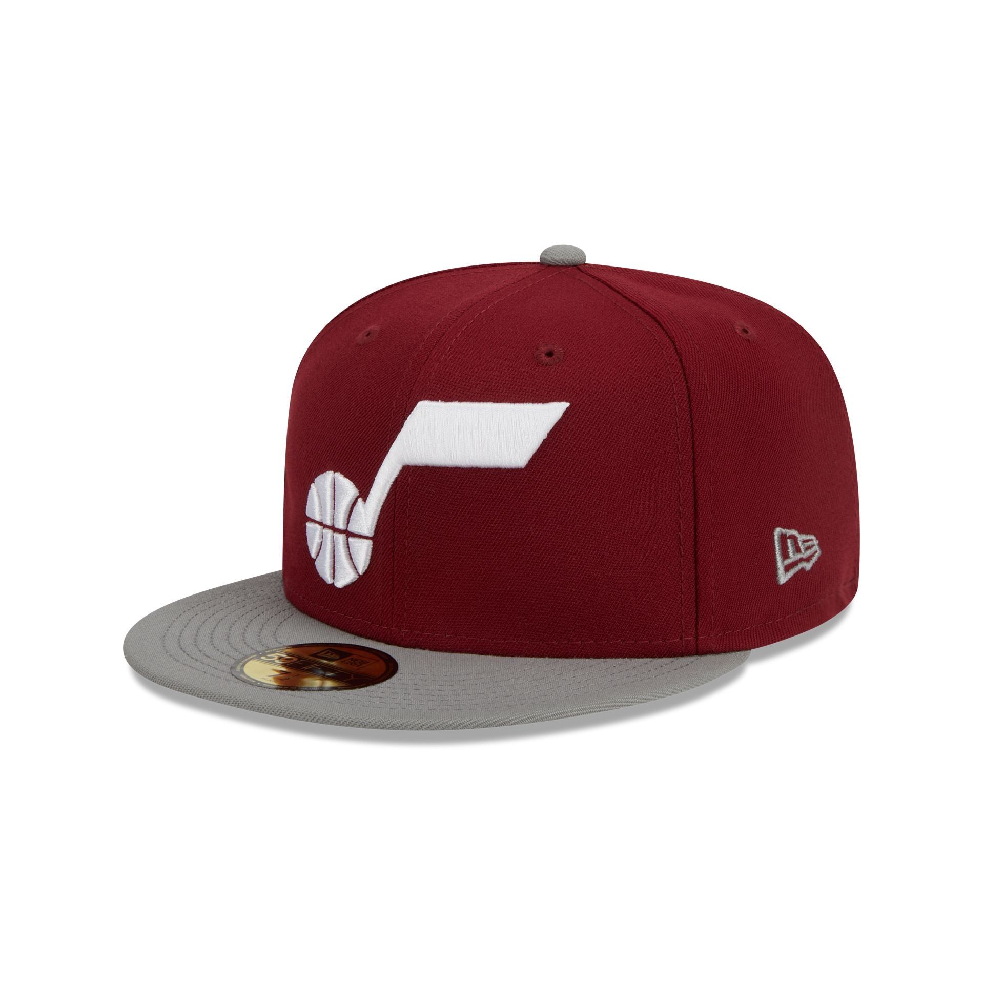 Utah Jazz Color Pack Red 59FIFTY Fitted Hat sold by New Era