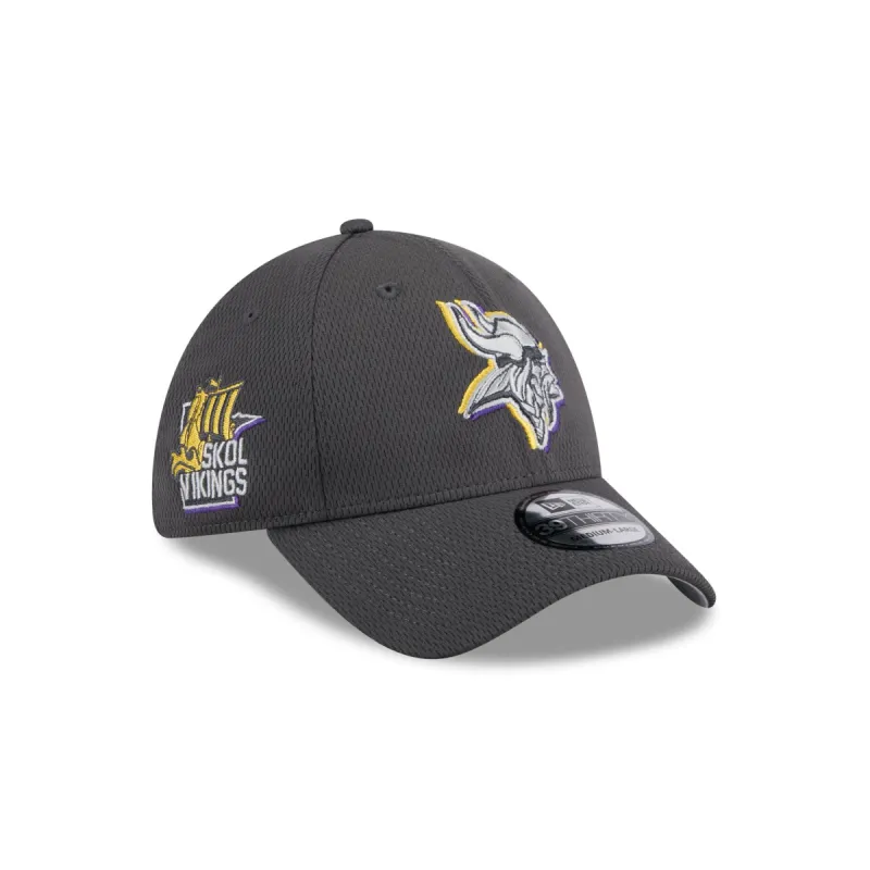 Minnesota Vikings 2024 Draft 39THIRTY Stretch Fit Hat sold by New Era