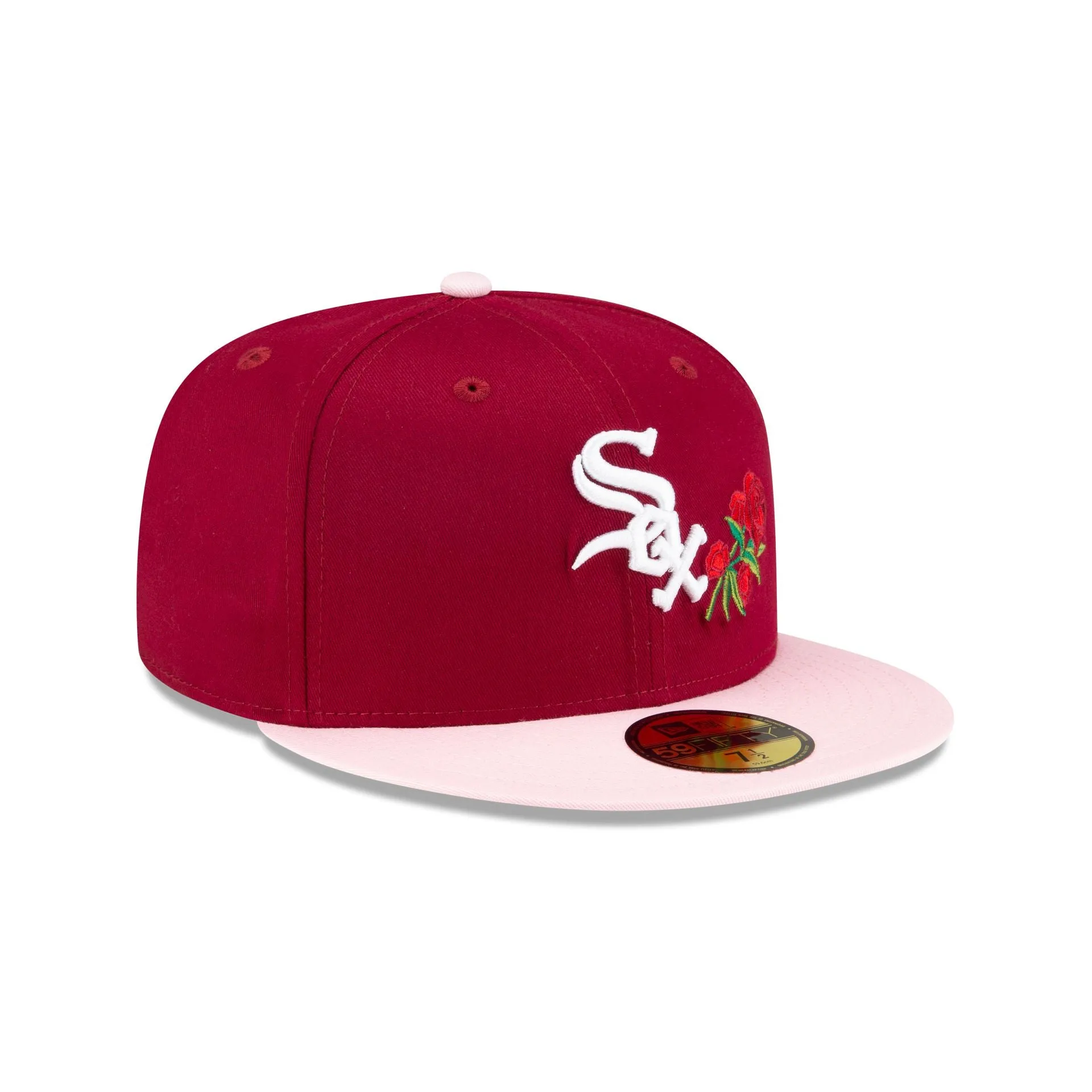Just Caps Rose Flower Chicago White Sox 59FIFTY Fitted Hat sold by New Era product image thumbnail 3