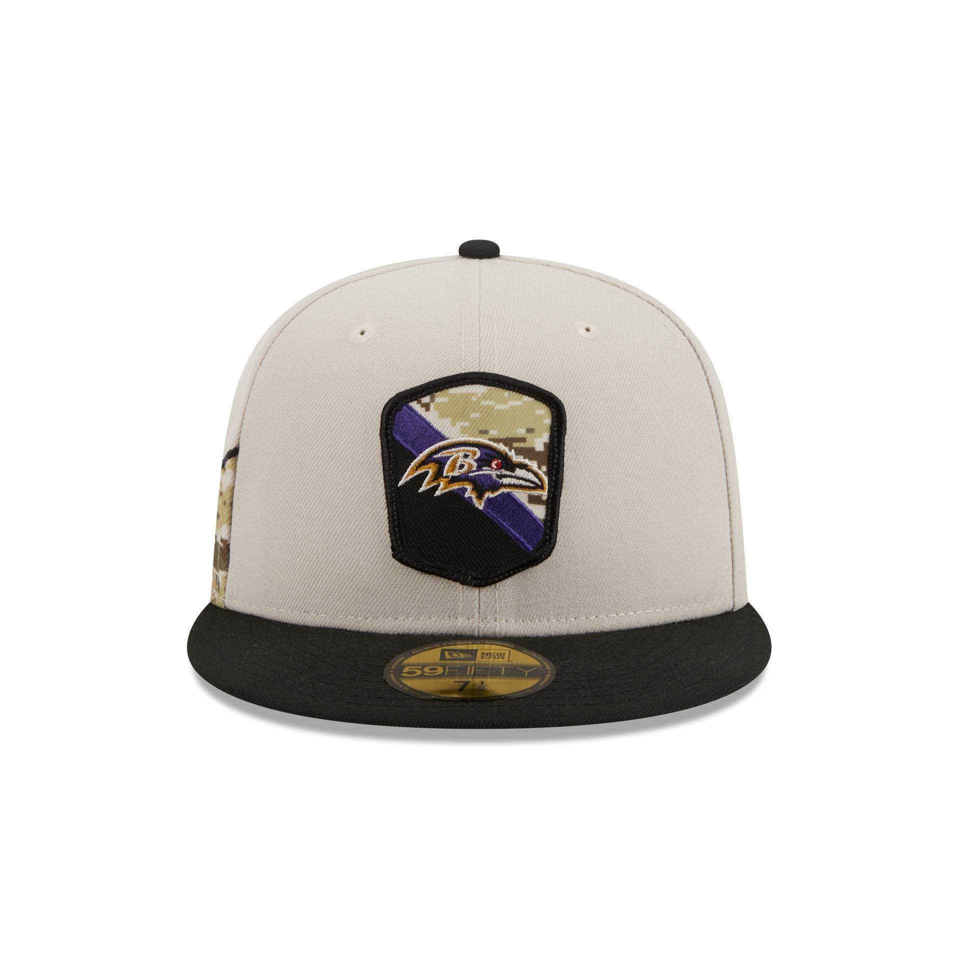 Baltimore Ravens 2023 Salute to Service 59FIFTY Fitted Hat sold by New Era product image thumbnail 2