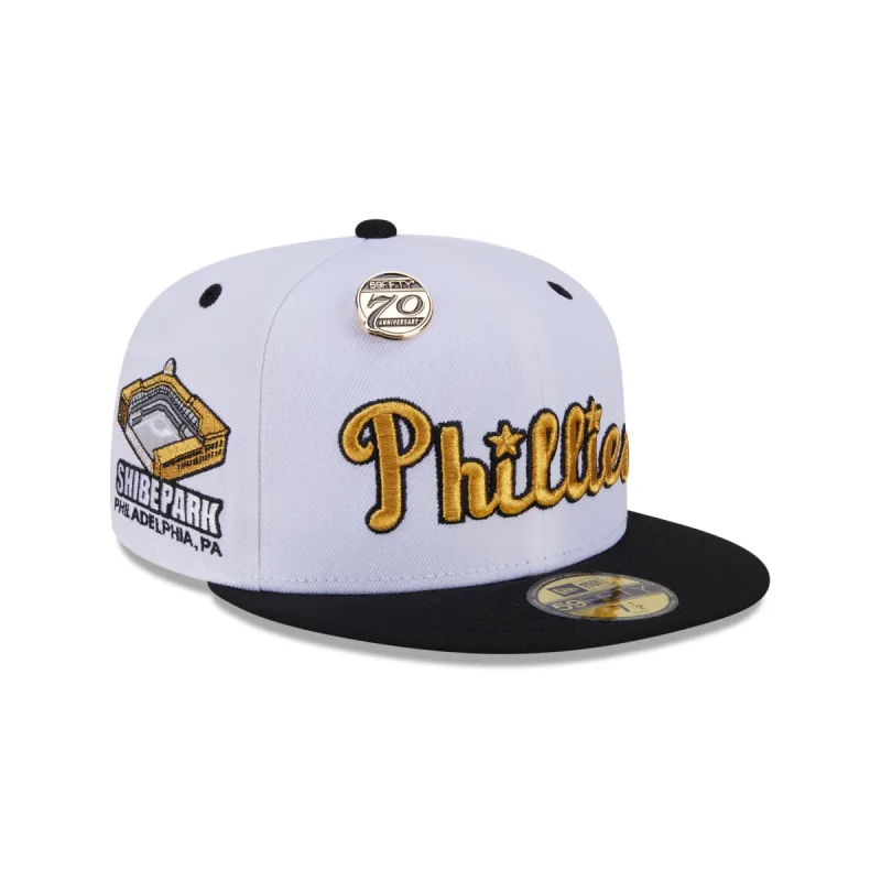 Philadelphia Phillies 70th Anniversary 59FIFTY Fitted Hat sold by New Era