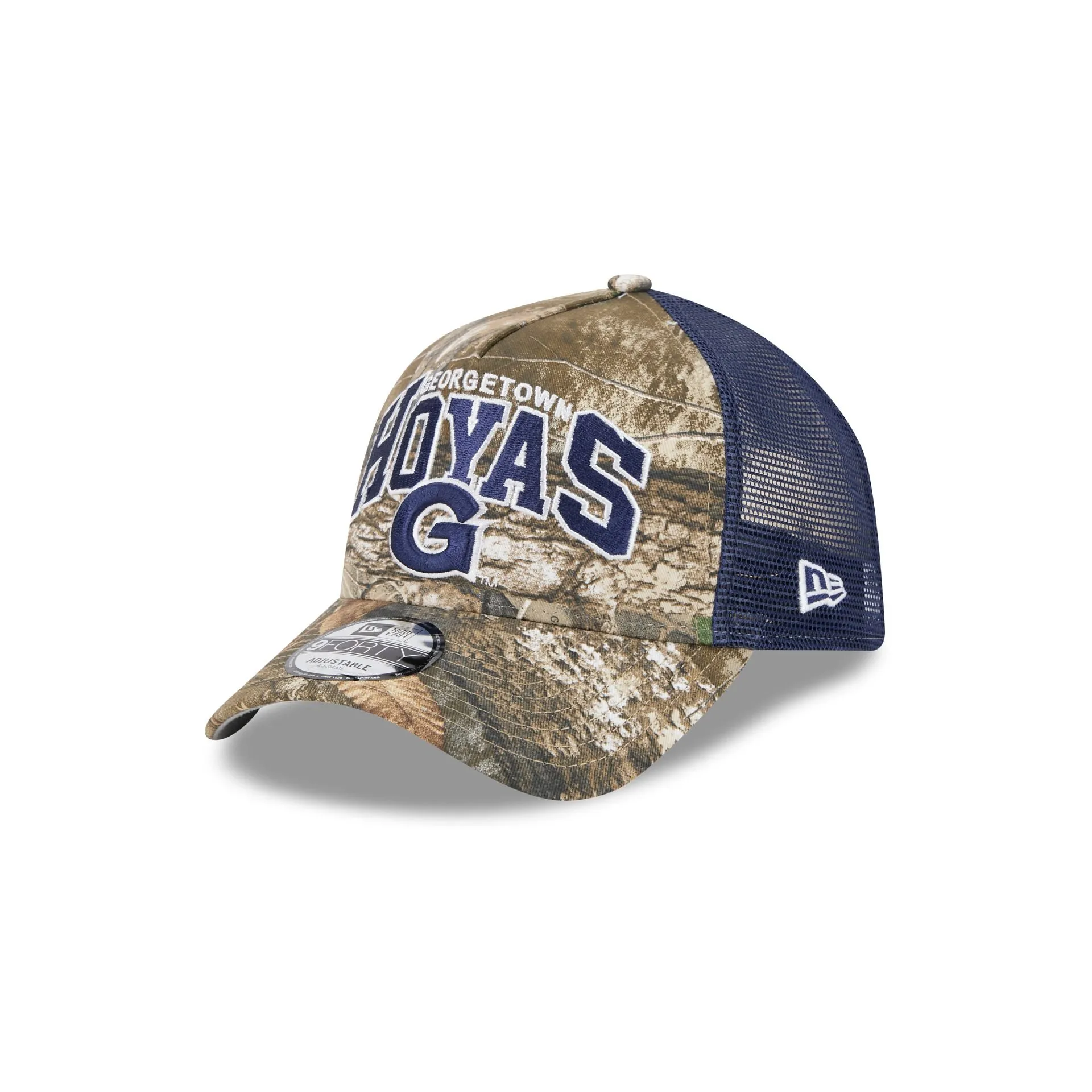 Georgetown Hoyas Active 9FORTY A-Frame Trucker Hat sold by New Era