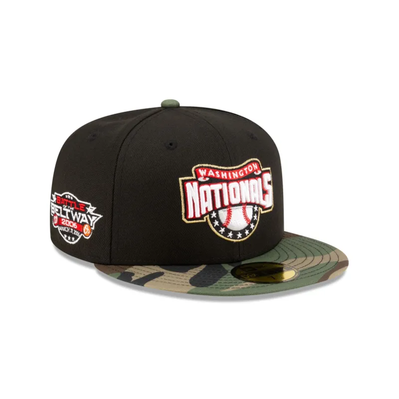 Just Caps Variety Camo Pack Washington Nationals 59FIFTY Fitted Hat sold by New Era